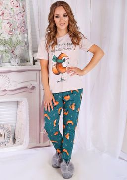 Костюм Бакс Бани (принт Лиса) 2-802г