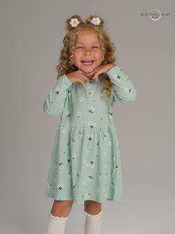 Платье Элла мятный букетик