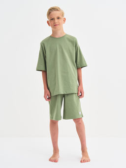 Пижама для мальчика цвета хаки - Kogankids фото 7