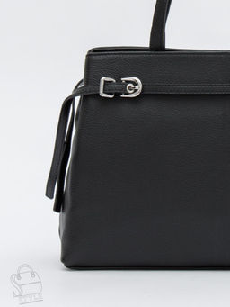 Сумка женская кожаная 8021-2S black Velina Fabbiano-Safenta
