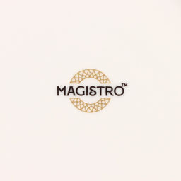 Тарелка фарфоровая пирожковая с утолщённым краем Magistro La Perle, d=16 см, цвет белый  фото 5