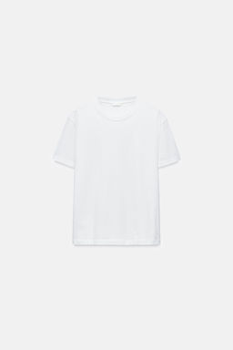 BASIC COTTON T-SHIRT - Zara фото 34