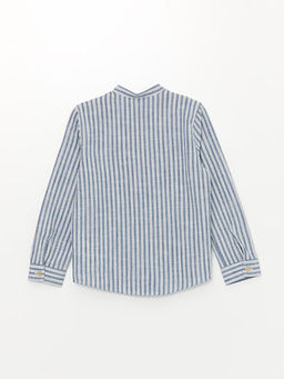 Hakim Yaka ?izgili Erkek ?ocuk G?mlek