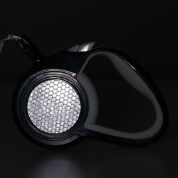 Рулетка Пижон светоотражающая, 3 м, до 15 кг, трос, прорезиненная ручка, белая  фото 5