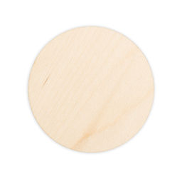 Заготовка для декорирования Mr. Carving БА-18 Подставка под горячее фанера d 9 см х 0.3 см 4 шт Круглые