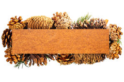 Новогоднее украшение подсвечник 32*14*8 см Новогодний лес на 2 свечи прямоугольный - Elan gallery фото 7