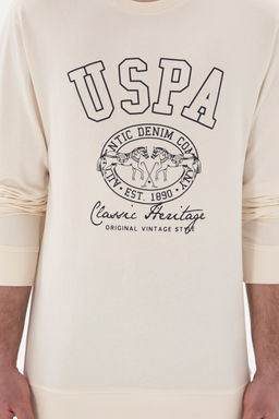 Мужская толстовка крема Неожиданная скидка в корзине - U.s. polo assn фото 13