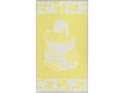 6с103.412ж1 Умник(лимонно-серый) Полотенце махровое 50х90см