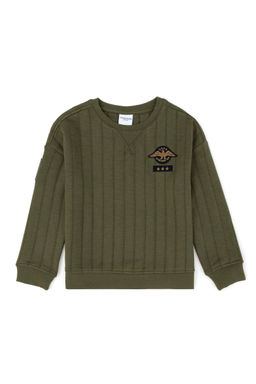 Толстовка цвета хаки для мальчика - U.s. polo assn фото 5