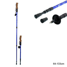 Палки для скандинавской ходьбы / C-102 /уп 5/30/синие - Галеонтрейд фото 2
