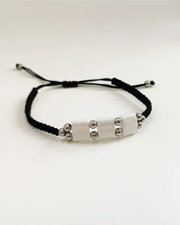 Браслет с керамикой