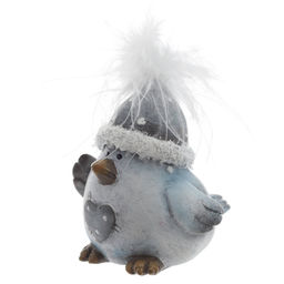 Фигурка декоративная "Птичка", L4 W6 H7,5 см, 2в.