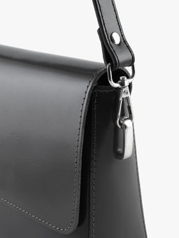 Ручка для сумки, с карабинами, 60±1 см, 1.8 см, чёрная