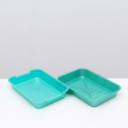 Туалет перламутровый средний с сеткой 36 х 26 х 6,5 см светло-зеленый - Simaland фото 5