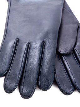 Перчатки женские ш/п F-IS0030 d.blue - Eleganzza фото 2