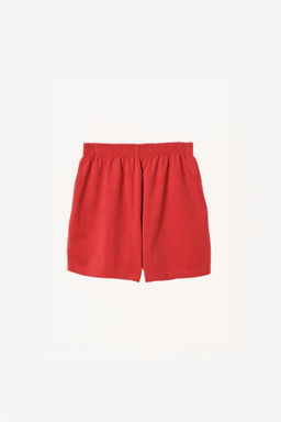 BERMUDA JOGGER BORDADO WILLY CHAVARRIA X ZARA / Rojo