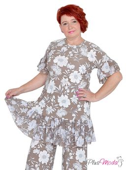 Туника Модель №1266 размеры 44-84 - Plusmoda фото 5