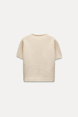 SOFT KNIT SHORT SLEEVE SWEATER - Zara фото 3