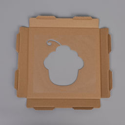 Коробка под торт с окном, Пироженка, белая, 30 х 30 х 30 см - UPAK LAND фото 8