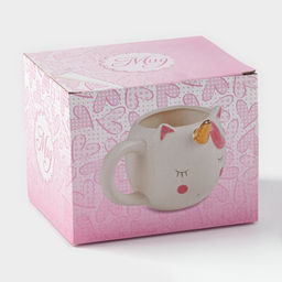 Кружка Единорог, 550 мл, доломит, белая