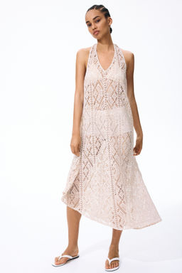 Vestido halter efecto crochet - H&m фото 2