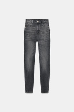 TRF SCULPT HIGH-WAIST JEANS - Zara фото 9