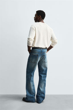 WIDE BELL BOTTOM FIT JEANS - Zara фото 3