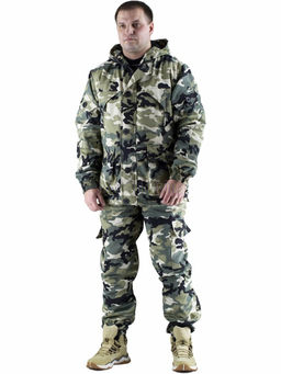 Утепленный демисезонный костюм Forest trail Nappa для активного отдыха (горка на флисе)