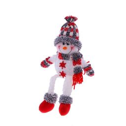 Игрушка набивная "Снеговик", L18 W8 H48 см, 2в.