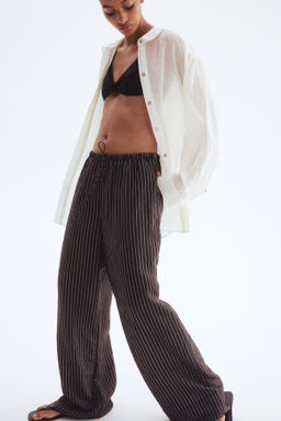 Pantal?n amplio con cord?n de ajuste - H&m фото 5