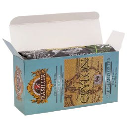 Коллекция Чайный остров Цейлон/ Эрл Грей Чай / (72436 ) 25 пак/ (BASILUR)