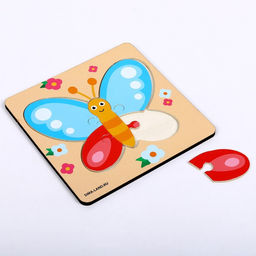 Пазл Бабочка - Лесная мастерская фото 3