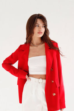 Двубортный жакет с английским воротником - Martichelli фото 25