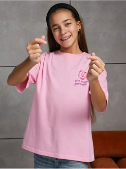 Футболка "Сахар" розовый Девочка