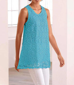 Топ, бирюзовый