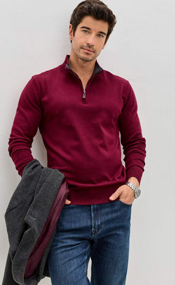 Джемпер P521-1573 bordo