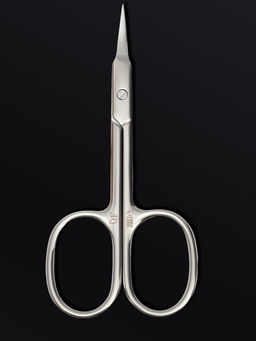 Ножницы маникюрные «Премиум», для кутикулы, загнутые, узкие, 9.3 см, на блистере