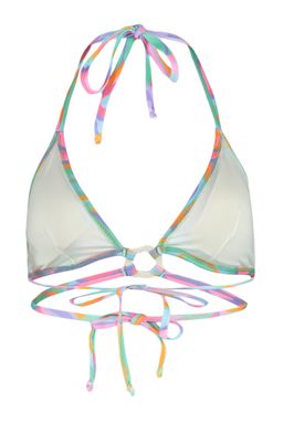 Soyut Desenli Ucgen Aksesuarl? Bikini Ustu TBESS23BU00265