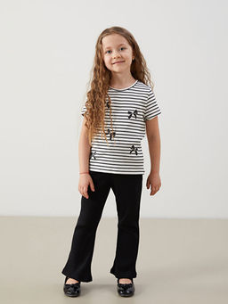 Beli Lastikli ?spanyol Pa?a K?z ?ocuk Tayt