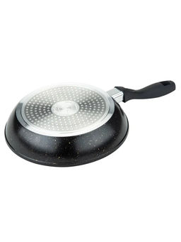 Сковорода с крышкой 30х6 см (3,35 л) с АПП, цвет: черный/золотой, арт. 5050-BK/GD-30.