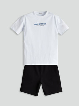 Bisiklet Yaka Erkek ?ocuk Ti??rt ve ?ort