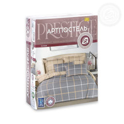 Постельное белье Джереми (сатин Престиж) 1,5 сп./Пододеяльник (молния): 1 шт. - 215*145; Простыня: 1 шт. - 220*200; Наволочка (клапан, ушки): 2 шт. - 70*70 Престиж - Артпостель фото 3