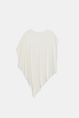 TOP ASIM?TRICO PUNTO / crudo-blanco - Zara фото 6