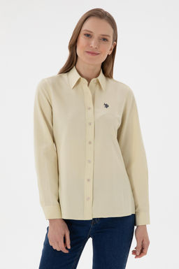 Kad_n A__k Haki Uzun Kollu Basic G_mlek Sepette S_rpriz _ndirim