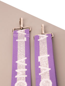 LACCOMA ремень 1000-3,8-фиолетовый полиэстр фото 2