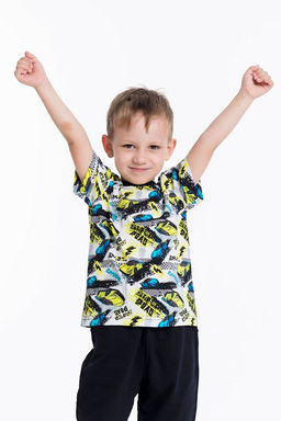 Футболка М222063д Салатовый - Елена фото 5