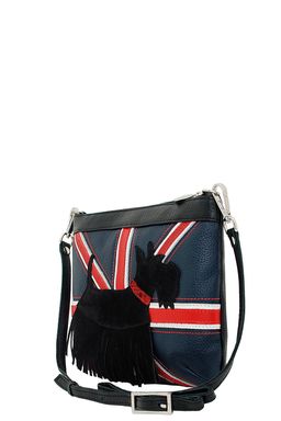 Сумка с аппликацией ДС-261-134 черный - Protege фото 3