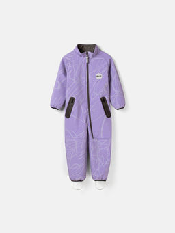 Комбинезон Softshell демисезонный Лаванда - Bungly фото 5