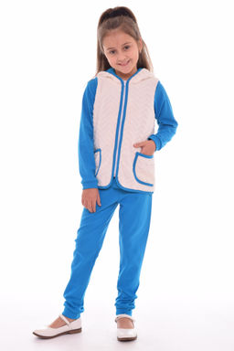 Костюм подростковый 12-06г (бирюза+молоко)