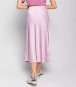 Юбка #КТ2103, пудровый